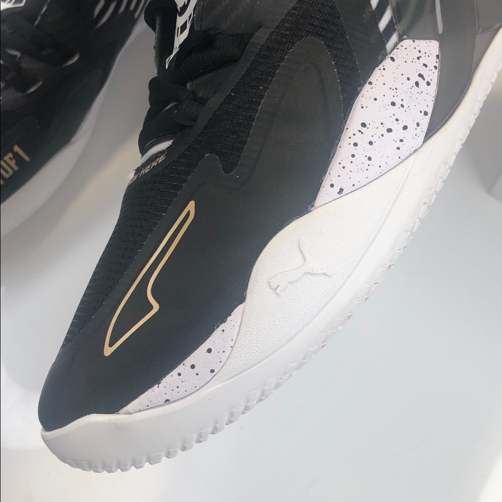 Puma x Lamelo Sneakers Men's Size 14 Black Ball MB.01 50th Rare Reserve Stripes - Picture 8 of 16